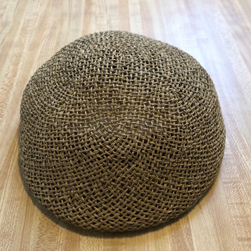 Wicker Newspaper Boy Hat